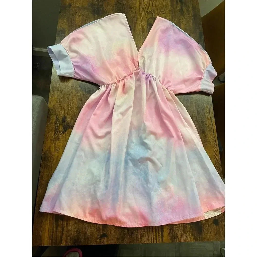 Soft Multi-Color Tunic Dress - Picture 3 of 12
